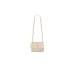 YSL Sunset Medium Chain Bag In Smooth Leather