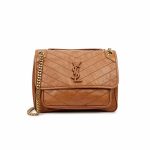 YSL Niki Medium In Crinkled Vintage Leather