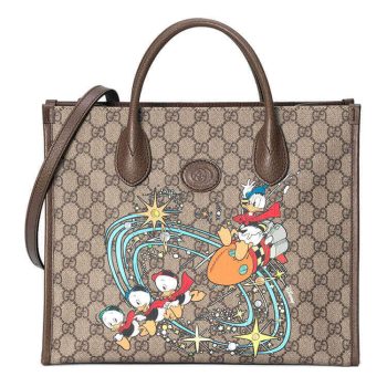 Gucci Disney X Gucci Donald Duck Tote Bag