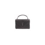 YSL College Medium Chain Bag In Quilted Leather