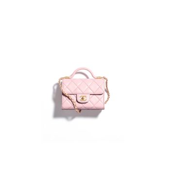 Chanel Mini Flap Bag With Top Handle