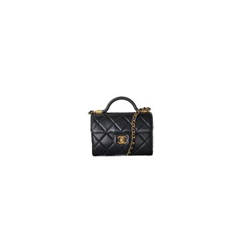 Chanel Mini Flap Bag With Top Handle