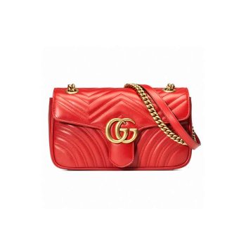 Gucci Marmont Small Matelasse Shoulder Bag