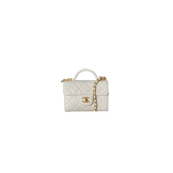 Chanel Mini Flap Bag With Top Handle