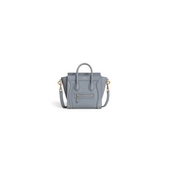 Celine Nano Luggage Bag In Calfskin