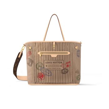 LV Neverfull Bandoulière Inside Out GM